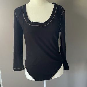 Black Long Sleeve Women's Top